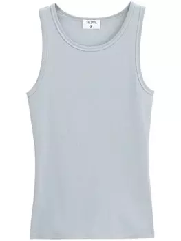 Filippa K топ в рубчик, синий