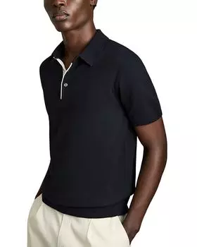 Финч Слим Фит Поло REISS, синий