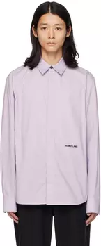 Фиолетовая классическая рубашка Helmut Lang