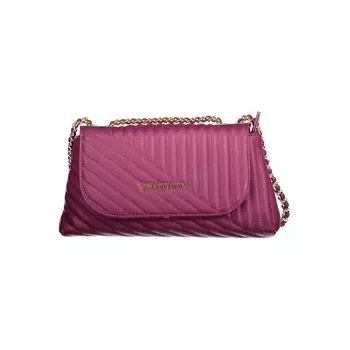 Фиолетовая полиэтиленовая сумка Valentino Bags, фиолетовый