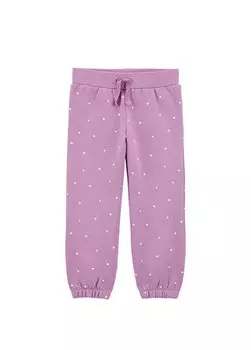 Фиолетовые брюки для девочек Carter's