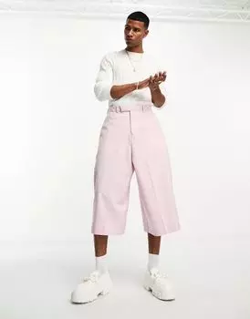 Фиолетовые брюки-кюлоты ASOS