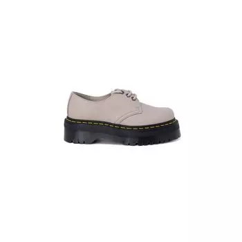 Фиолетовые кожаные кроссовки Dr. Martens