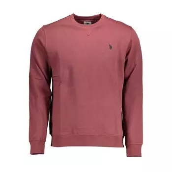 Фиолетовый хлопковый мужской свитер U.S. Polo Assn.