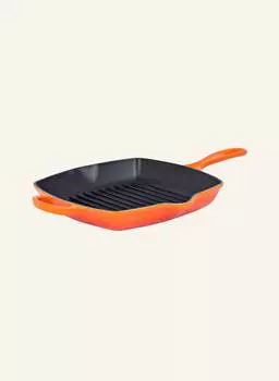 Фирменная сковорода-гриль, диаметр: 26 см. Le Creuset, синий