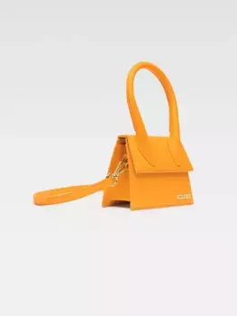 Фирменная сумочка Ле Чикито мойен Jacquemus, темно-оранжевый