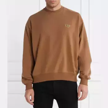 Фирменная толстовка прямого кроя прямого кроя Tommy Hilfiger, коричневый