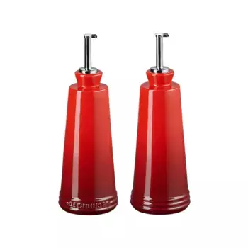 Фирменный набор масла и графита Le Creuset, вишня