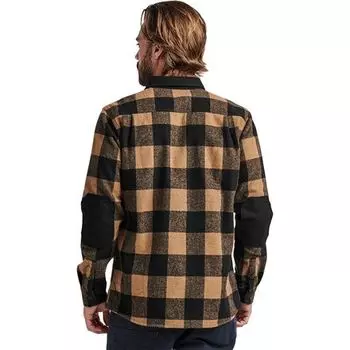 Фланелевая рубашка Nordsman с длинными рукавами мужская Roark, цвет Dark Khaki