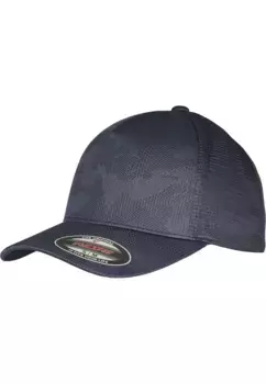 Flexfit Flex Cap " Flexfit Accessories Flexfit Жаккардовая камуфляжная кепка ", цвет морской волны