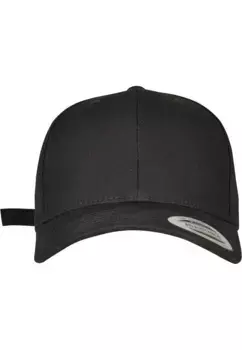 Flexfit Flex Cap " Flexfit Snapback 6-панельная изогнутая металлическая застежка", черный