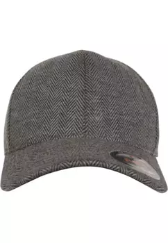 Flexfit Flex Cap " Flexfit Unisex "Елочка" Меланж Flexfit", черный