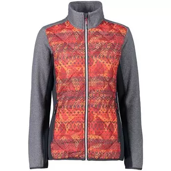 Флис CMP 31H0966 full zip, красный