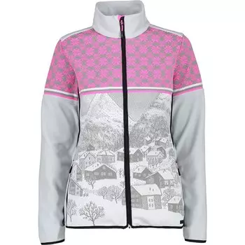 Флис CMP 31J1146 full zip, розовый