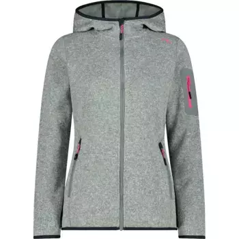 Флис CMP 3H19826 hoodie, серый