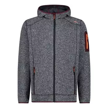 Флис CMP 3H60847N full zip, серый