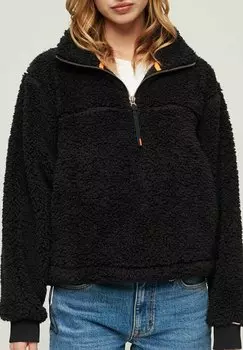 Флис SOFT ZIP Superdry, черный