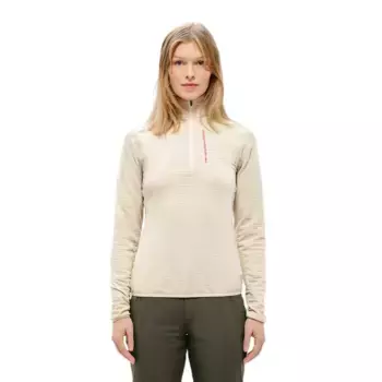 Флис The Mountain Studio Light tech half zip, бежевый
