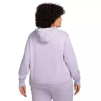 Флисовая худи Nike Sportswear Club больших размеров Nike, черный