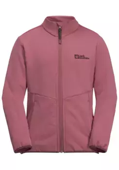 Флисовая куртка Jack Wolfskin "ACTAMIC FZ MIDLAYER K", розовый