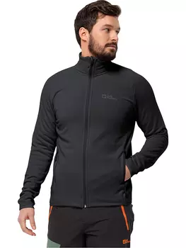 Флисовая куртка Jack Wolfskin Baiselberg, антрацит