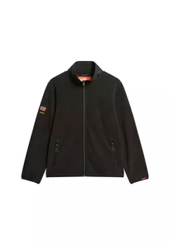 Флисовая куртка Superdry Fleece Jacket, черный