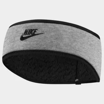 Флисовая повязка на голову Nike Club, серый