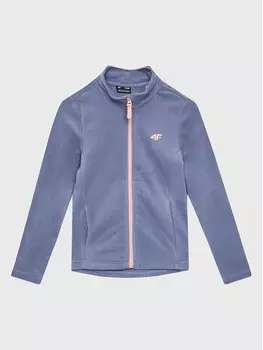 Флисовая толстовка regular fit 4F, фиолетовый