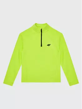 Флисовая толстовка regular fit 4F, зеленый