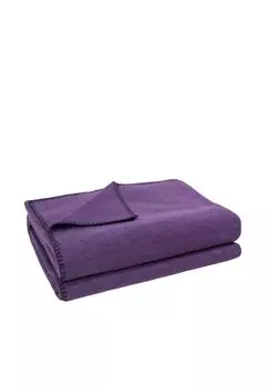 Флисовое одеяло из мягкого флиса Zoeppritz, aubergine