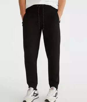 Флисовые джоггеры Aeropostale Mvmnt Tech, черный