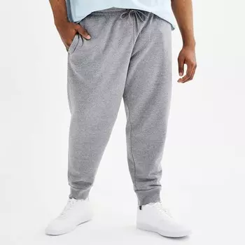 Флисовые джоггеры Big & Tall Tek Gear, цвет Light Gray