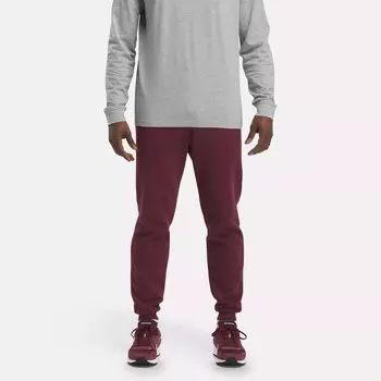 Флисовые джоггеры Reebok Identity, цвет Classic Maroon