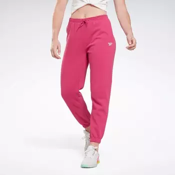 Флисовые джоггеры Reebok Identity, цвет Semi Proud Pink