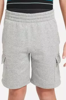 Флисовые клубные шорты Nike, серый