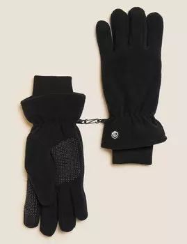 Флисовые перчатки Marks & Spencer, черный