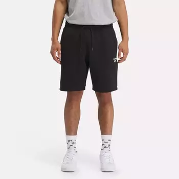Флисовые шорты Identity Reebok, черный