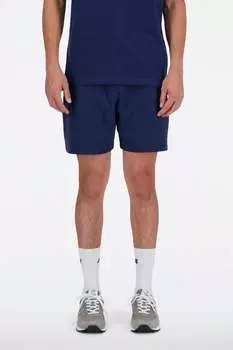 Флисовые шорты New Balance, синий