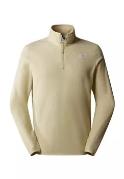 Флисовый джемпер 100 GLACIER 1/4 The North Face, бежевый