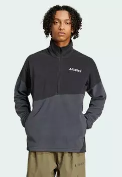 Флисовый джемпер Adidas Terrex, черный