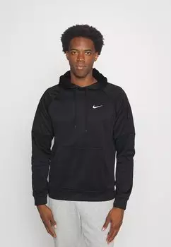Флисовый джемпер Nike, черно-белый