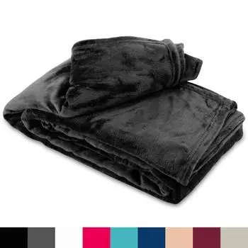 Флисовый плед Bing Coral - 150 х 200 см leonado vicenti, черный