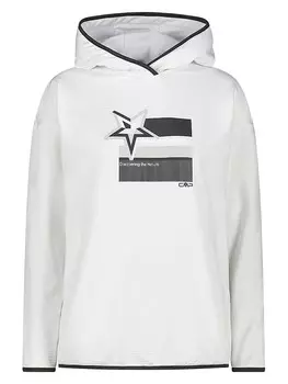 Флисовый пуловер CMP Fleece, белый