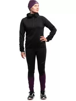 Флисовый пуловер rukka Fleece Maarni, черный
