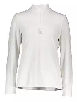 Флисовый пуловер SPYDER Fleece Shimmer, белый