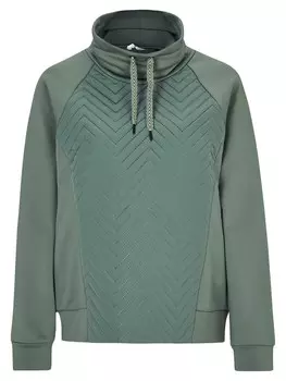 Флисовый пуловер Ziener Fleece Jaora, зеленый