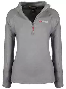 Флисовый свитер Geographical Norway, серый