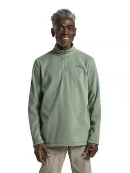 Флисовый свитер Taunus Jack Wolfskin, зеленый