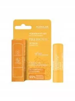 FlosLek Laboratorium Prebiotic Lip Care питательный бальзам для губ с ароматом морковного масла 4 г FLOS-LEK