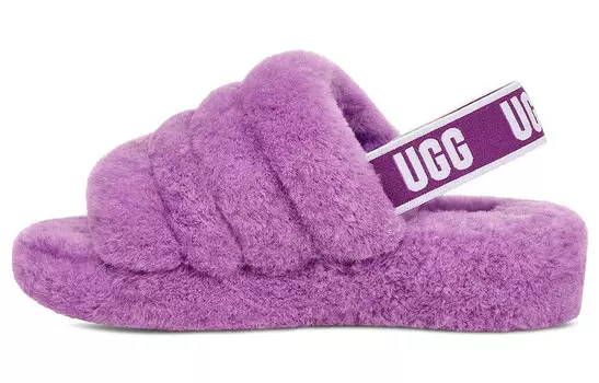 FLUFF YEAH Слайд женские Фиолетовый Ugg